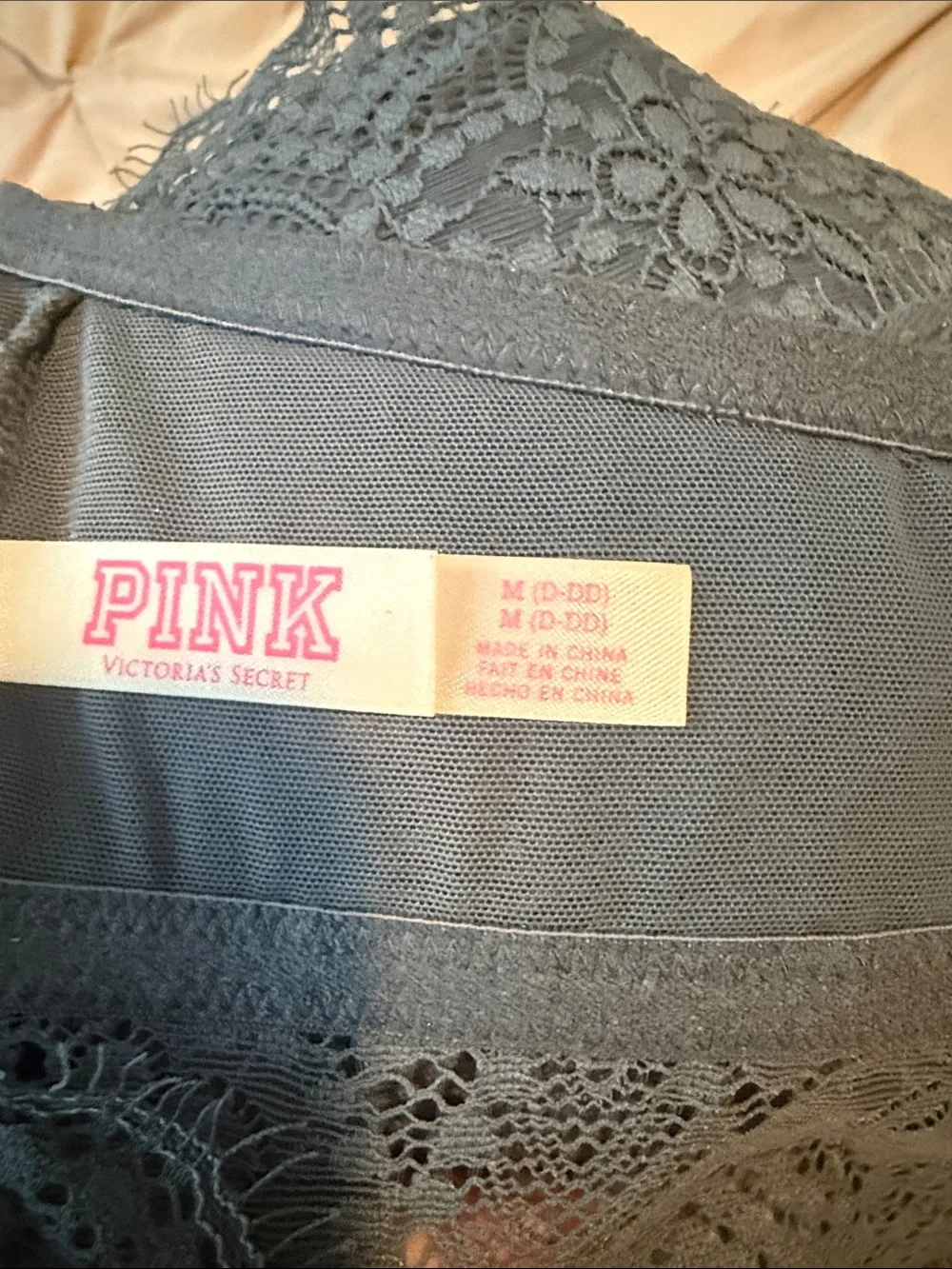 Lace High-Neck Bralette